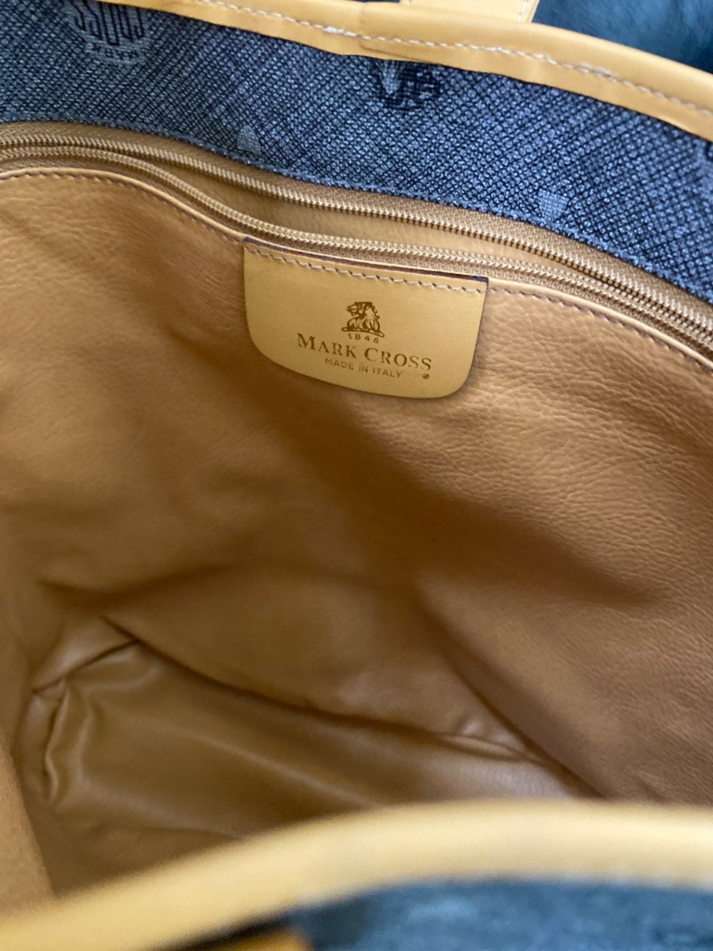 Mark Cross Italy 1845 vintage sling strap bucket bag designer purse bag - Picture 11 of 14